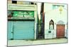 Fish Market and Baptist Church in Harlem, New York City-Sabine Jacobs-Mounted Photographic Print