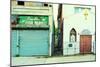 Fish Market and Baptist Church in Harlem, New York City-Sabine Jacobs-Mounted Photographic Print