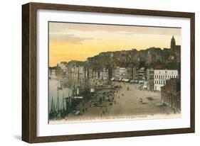 Fish Market, Boulogne-Sur-Mer, France-null-Framed Art Print