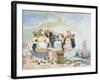 Fish Market by the Sea, c.1860-Richard Dadd-Framed Giclee Print