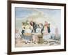 Fish Market by the Sea, c.1860-Richard Dadd-Framed Giclee Print