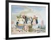 Fish Market by the Sea, c.1860-Richard Dadd-Framed Giclee Print