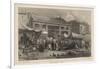 Fish Market Canton, 1855-Wilhelm Joseph Heine-Framed Giclee Print