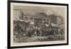 Fish Market Canton, 1855-Wilhelm Joseph Heine-Framed Giclee Print