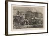 Fish Market Canton, 1855-Wilhelm Joseph Heine-Framed Giclee Print