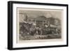 Fish Market Canton, 1855-Wilhelm Joseph Heine-Framed Giclee Print