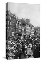 Fish Market, Copenhagen, C1922-null-Stretched Canvas