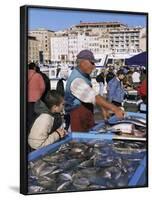 Fish Market, Vieux Port, Marseille, Bouches Du Rhone, Provence, France-Guy Thouvenin-Framed Photographic Print