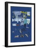 Fish Market-Charlotte Ager-Framed Giclee Print