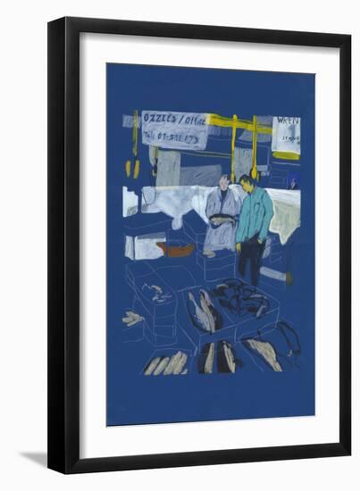 Fish Market-Charlotte Ager-Framed Giclee Print