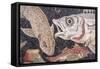 Fish Mosaic-null-Framed Stretched Canvas