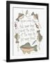 Fish Never Brag-Debbie McMaster-Framed Giclee Print