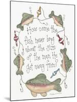 Fish Never Brag-Debbie McMaster-Mounted Giclee Print
