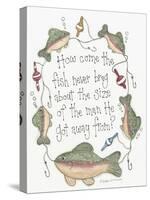 Fish Never Brag-Debbie McMaster-Stretched Canvas