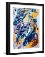 fish (oil on paper)-jocasta shakespeare-Framed Giclee Print
