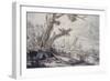 Fish on a Bank, 17Th Century-Francis Barlow-Framed Giclee Print