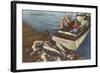 Fish on Dock, Florida-null-Framed Art Print