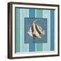 Fish on Stripes I-Elizabeth Medley-Framed Art Print