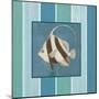 Fish on Stripes I-Elizabeth Medley-Mounted Art Print