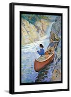 Fish On-Philip R. Goodwin-Framed Art Print