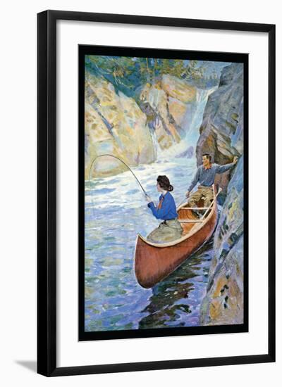 Fish On-Philip R. Goodwin-Framed Art Print