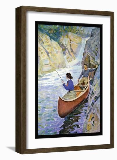 Fish On-Philip R. Goodwin-Framed Art Print