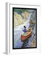 Fish On-Philip R. Goodwin-Framed Art Print