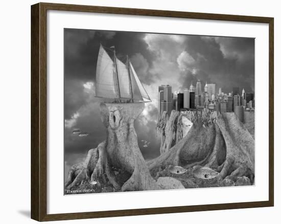 Fish out of Water-Thomas Barbey-Framed Giclee Print