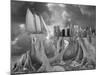 Fish out of Water-Thomas Barbey-Mounted Giclee Print