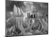 Fish out of Water-Thomas Barbey-Mounted Giclee Print