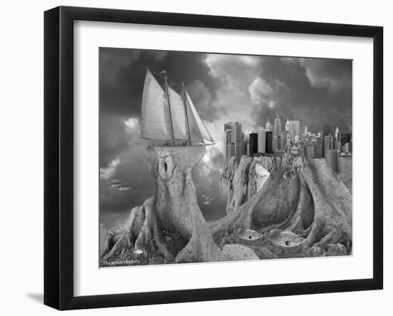 Fish out of Water-Thomas Barbey-Framed Giclee Print