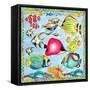 Fish Pattern-Ormsby, Anne Ormsby-Framed Stretched Canvas