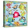 Fish Pattern-Ormsby, Anne Ormsby-Stretched Canvas