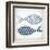 Fish Patterns II-Tandi Venter-Framed Art Print