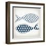 Fish Patterns II-Tandi Venter-Framed Art Print