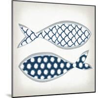 Fish Patterns II-Tandi Venter-Mounted Art Print