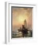 Fish Pond, Orient Bay, Long Island-Moran-Framed Giclee Print