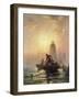 Fish Pond, Orient Bay, Long Island-Moran-Framed Giclee Print