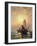 Fish Pond, Orient Bay, Long Island-Moran-Framed Giclee Print