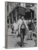 Fish Porters at Billingsgate Market, 1893-Paul Martin-Framed Photographic Print