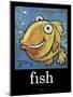 Fish Poster-Tim Nyberg-Mounted Giclee Print