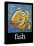 Fish Poster-Tim Nyberg-Stretched Canvas