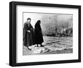 Fish Quay at North Shields-Staff-Framed Photographic Print