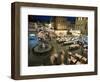 Fish Restaurants on the Pavement, Istanbul, Turkey-Simon Harris-Framed Photographic Print