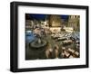 Fish Restaurants on the Pavement, Istanbul, Turkey-Simon Harris-Framed Photographic Print