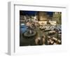 Fish Restaurants on the Pavement, Istanbul, Turkey-Simon Harris-Framed Photographic Print