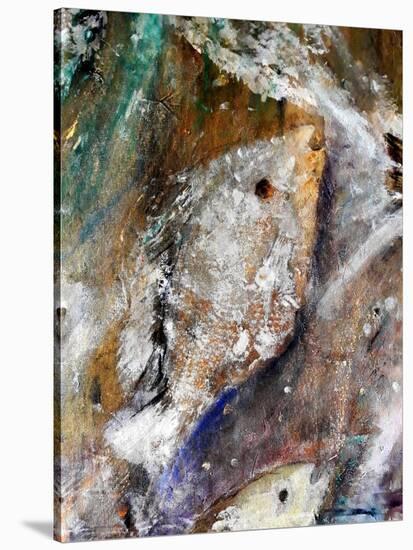 Fish Rising detail 2-jocasta shakespeare-Stretched Canvas