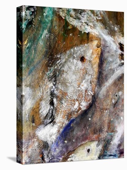 Fish Rising detail 2-jocasta shakespeare-Stretched Canvas