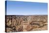 Fish River Canyon Namibia-mezzotint-Stretched Canvas