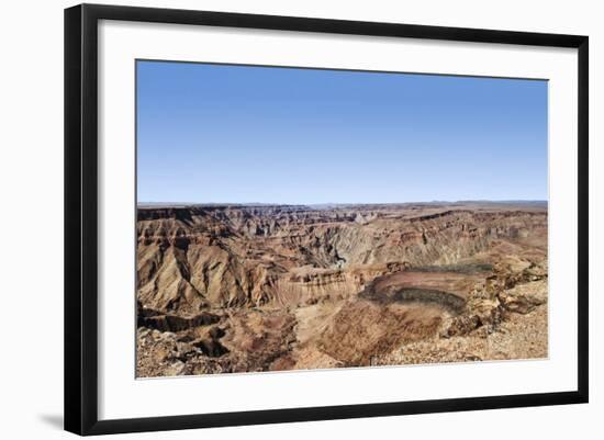 Fish River Canyon Namibia-mezzotint-Framed Photographic Print